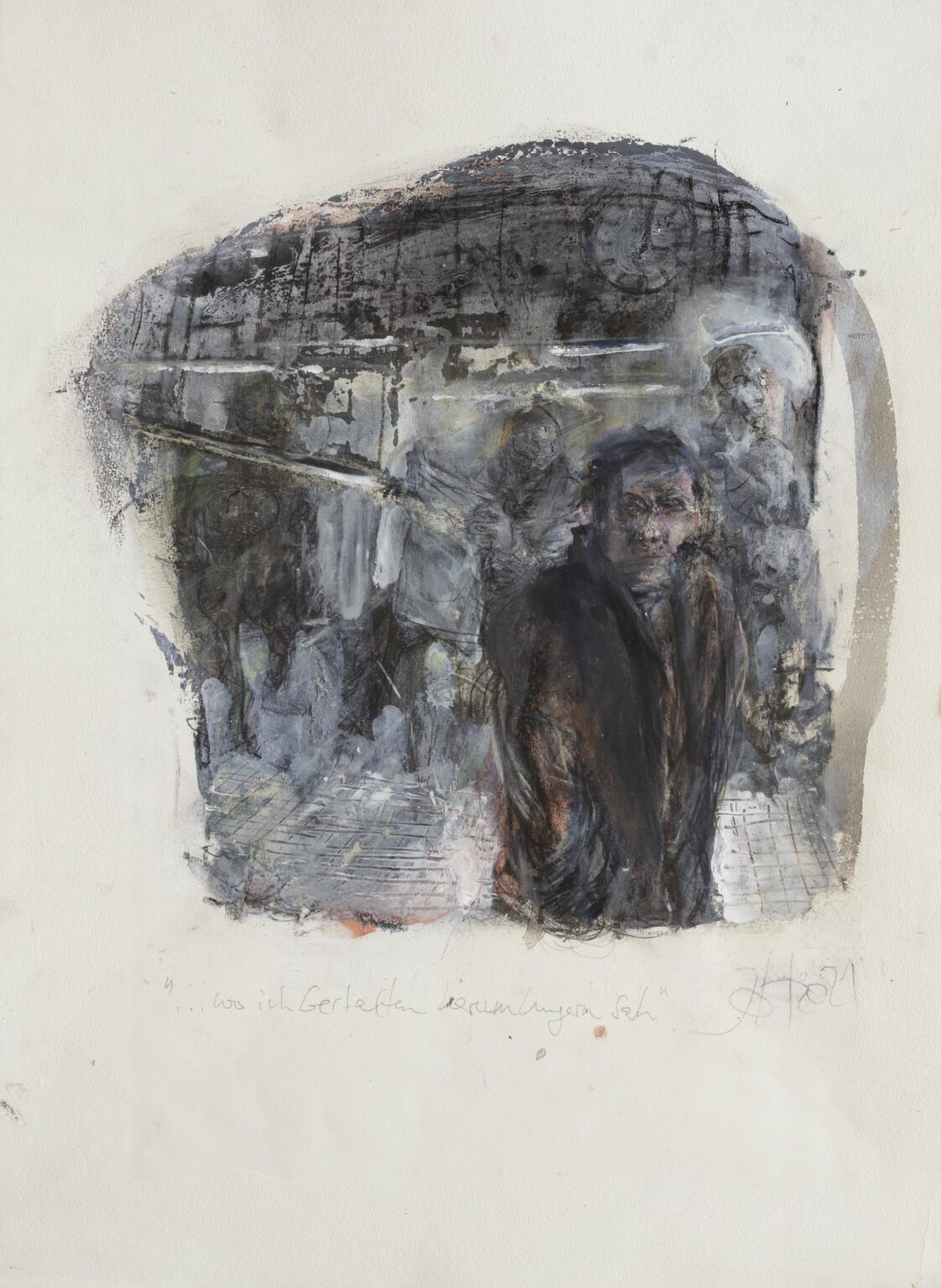 &bdquo;&hellip; wo ich Gestalten herumlungern sah&ldquo; - Johannes Heisig 