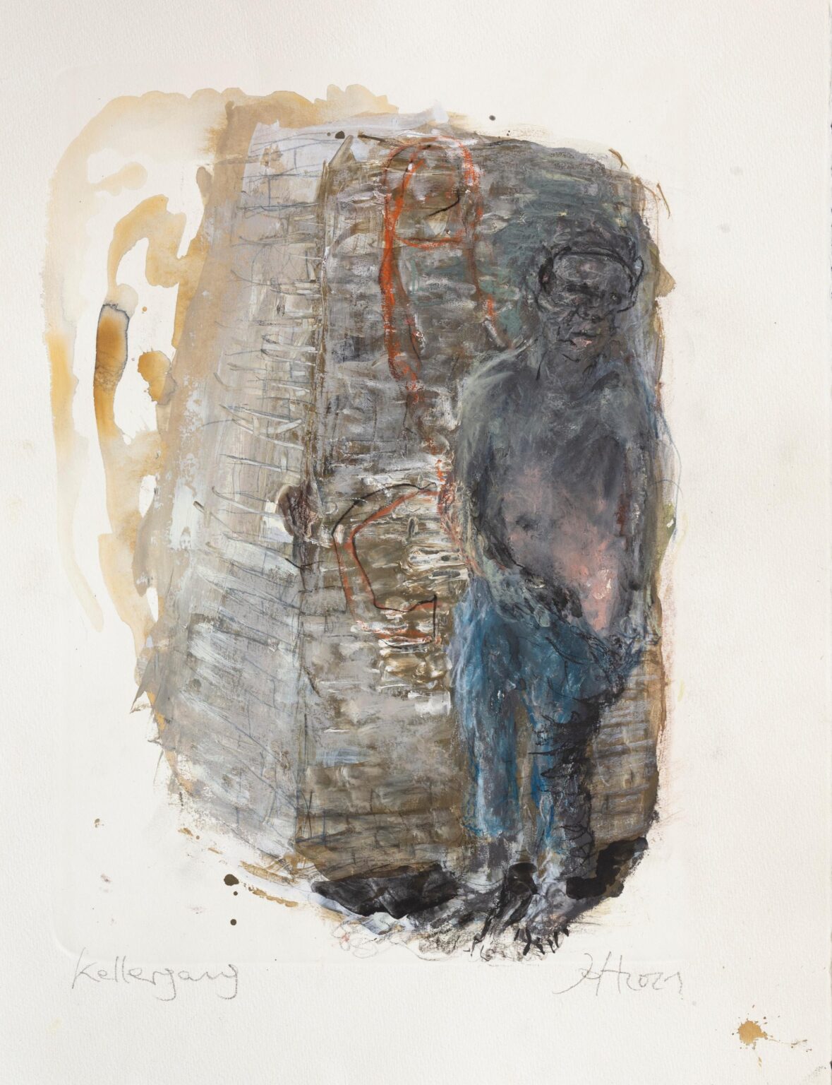 Kellergang - Johannes Heisig 