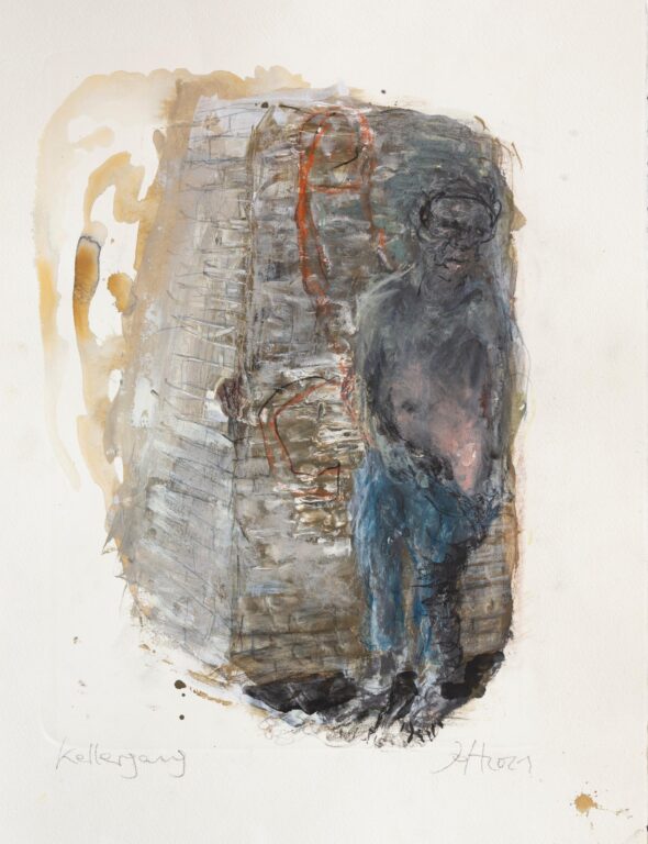 Kellergang - Johannes Heisig 