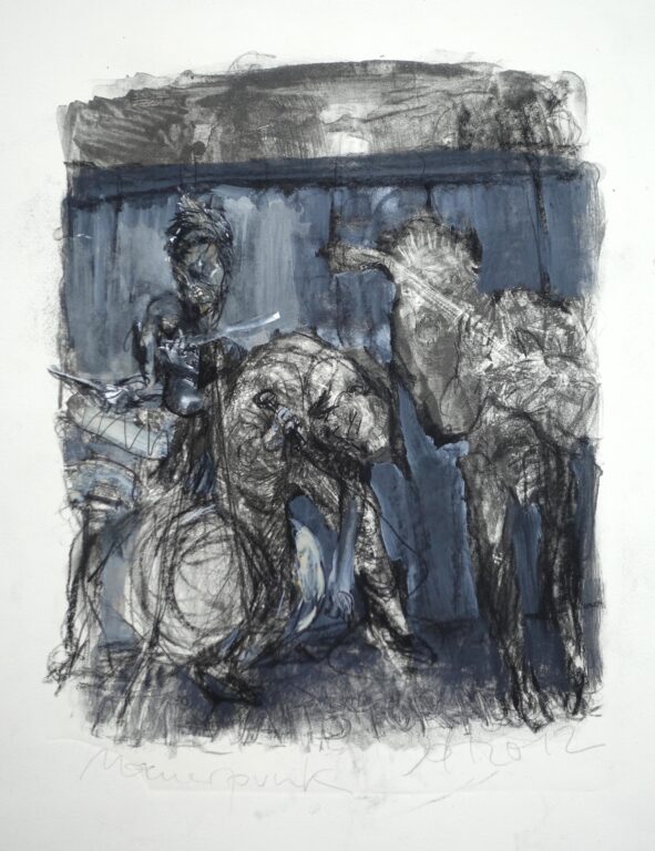 Mauerpunk - Johannes Heisig 