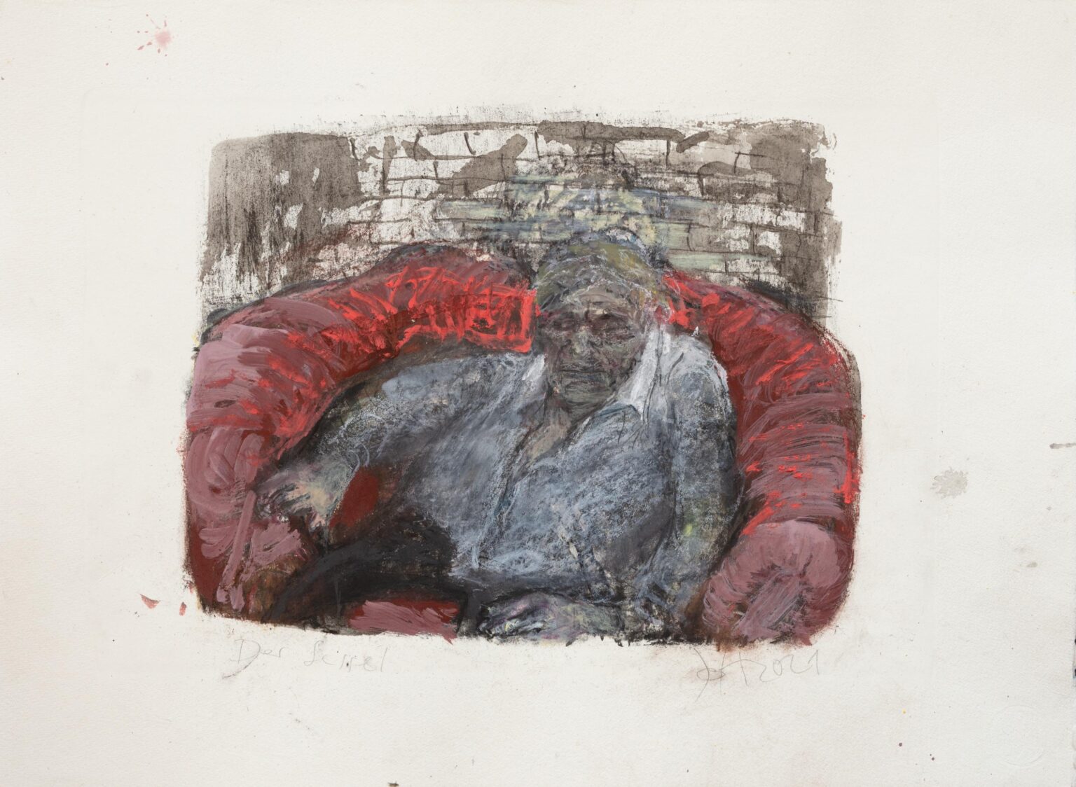 Der Sessel - Johannes Heisig 