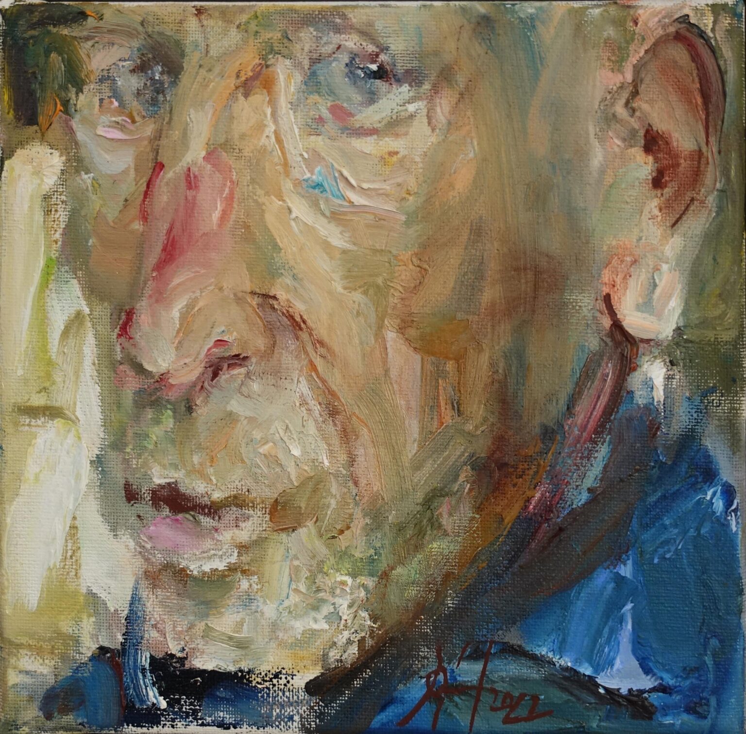 Selbstportr&auml;t II - Johannes Heisig 