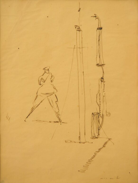 Le Géant et le mat - Max Ernst 