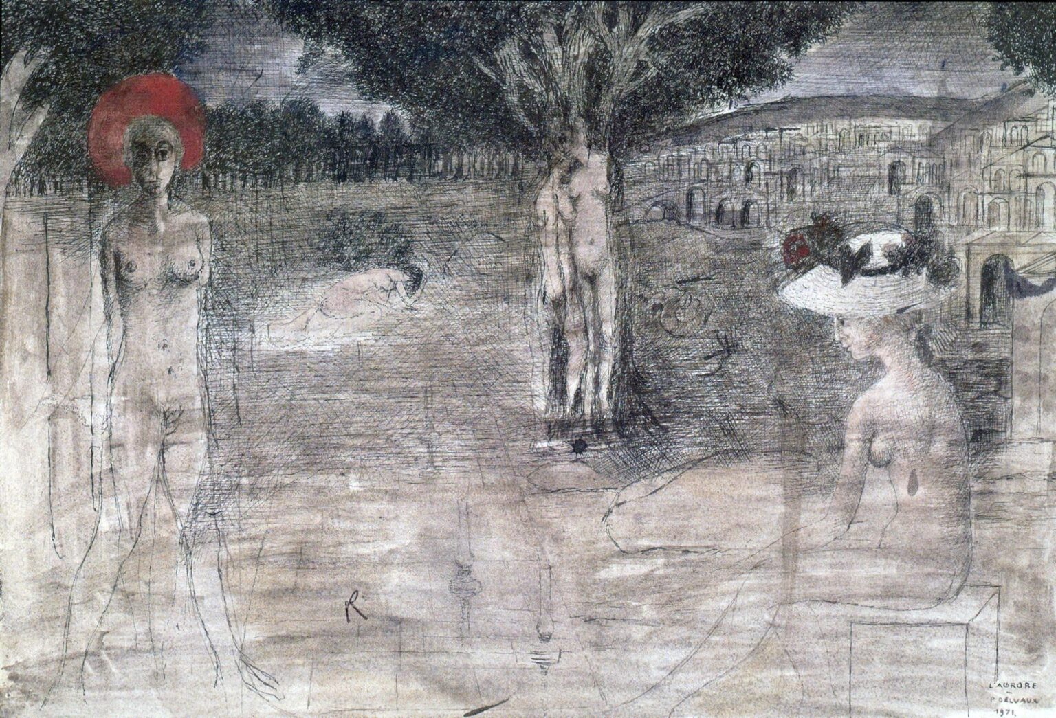 L&rsquo;Aurore - Paul Delvaux 