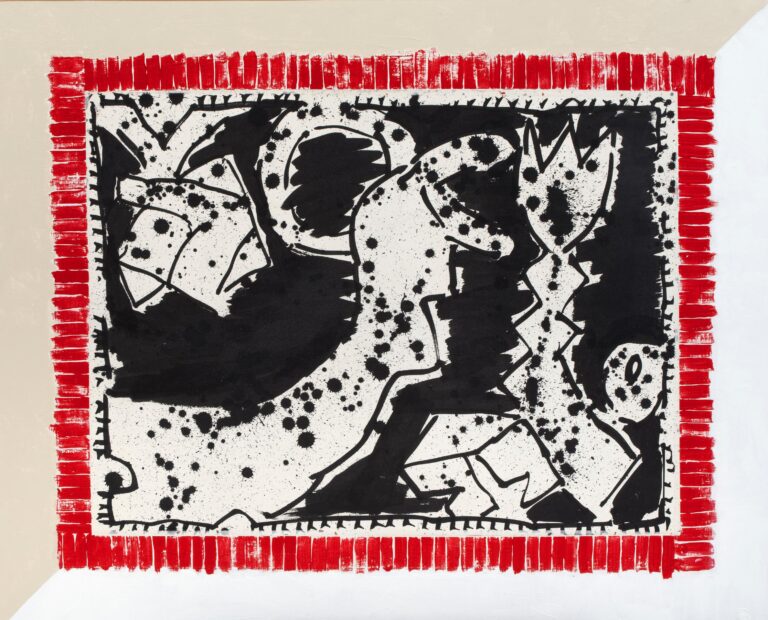 Mars - Pierre Alechinsky 