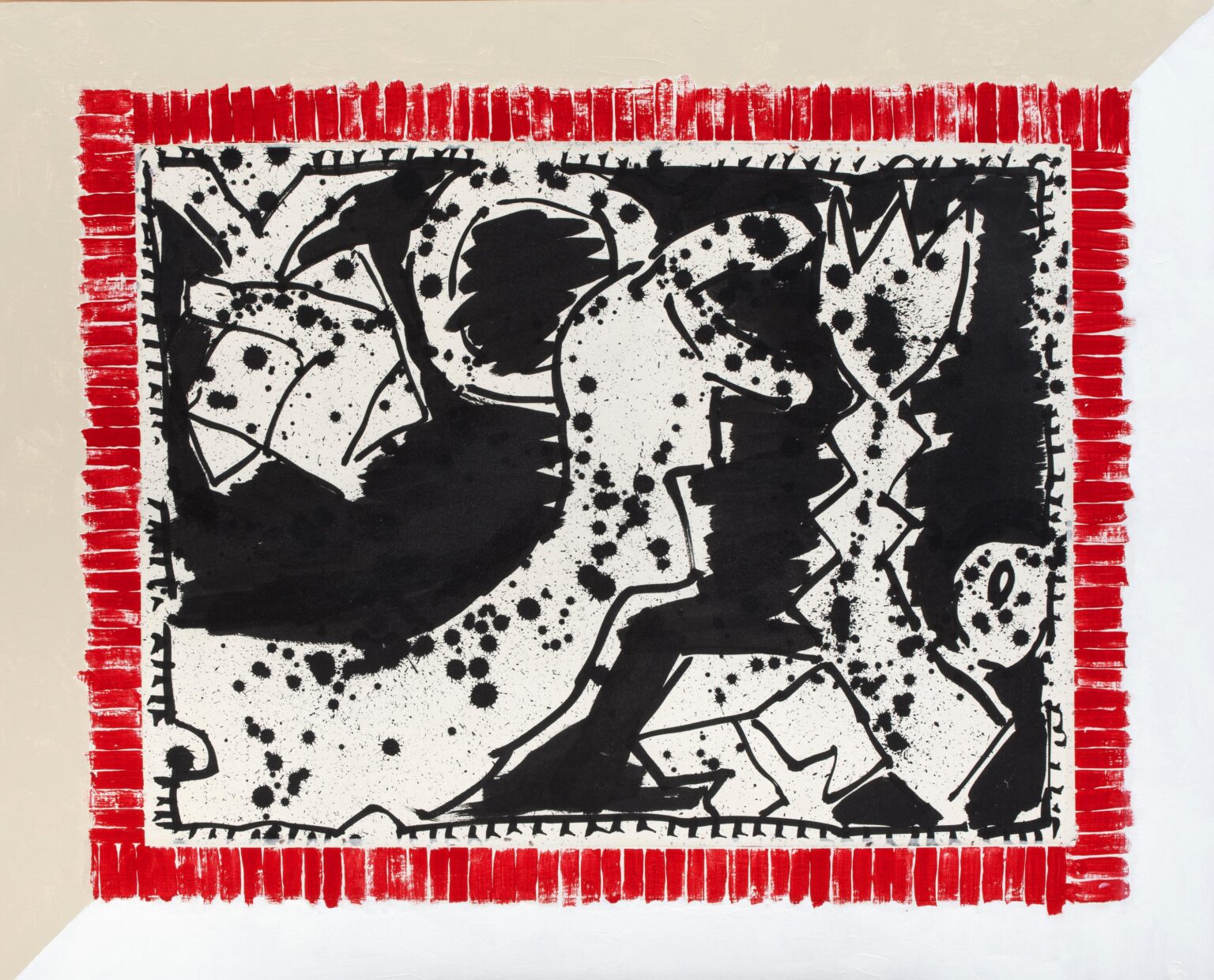 Mars - Pierre Alechinsky 