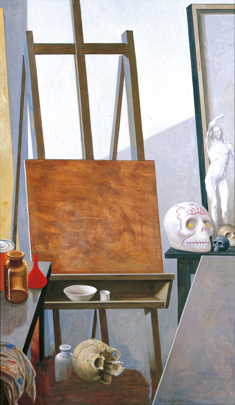 Stillleben Werkstatt 09/2 - Volker Stelzmann 