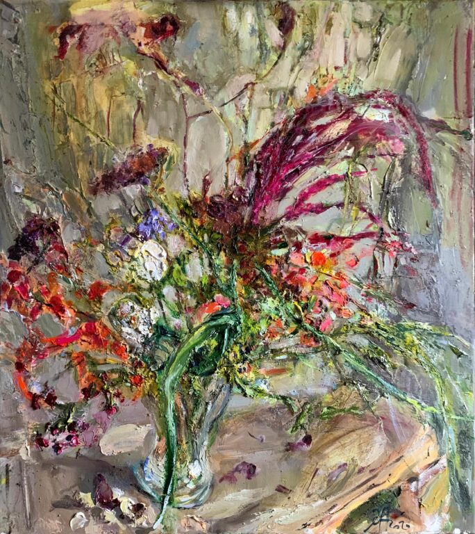 Gartenblumen - Johannes Heisig 