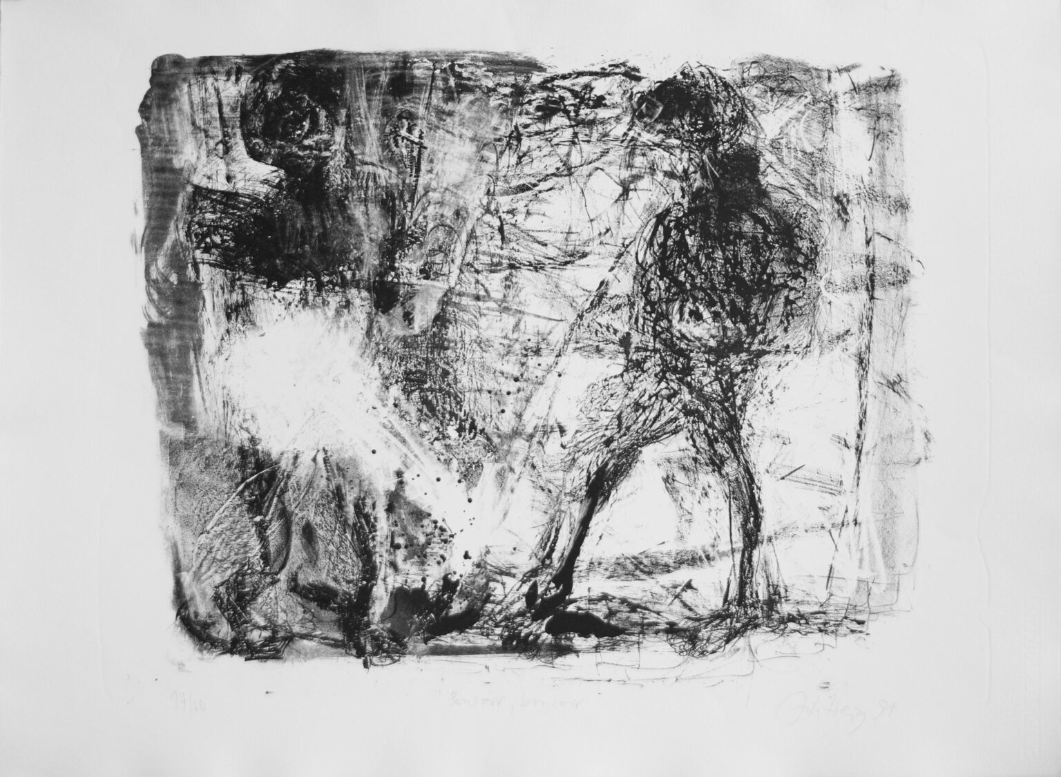 Bonsoir, bonsoir - Johannes Heisig 