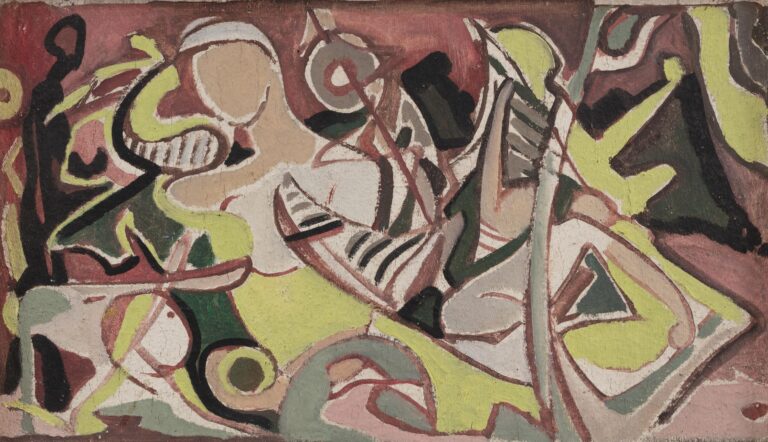 Figurengruppe - Max Ackermann 