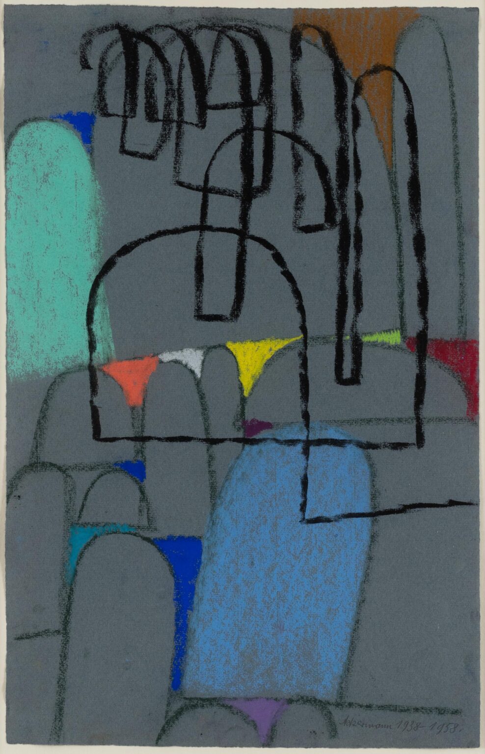 Ohne Titel - Max Ackermann 