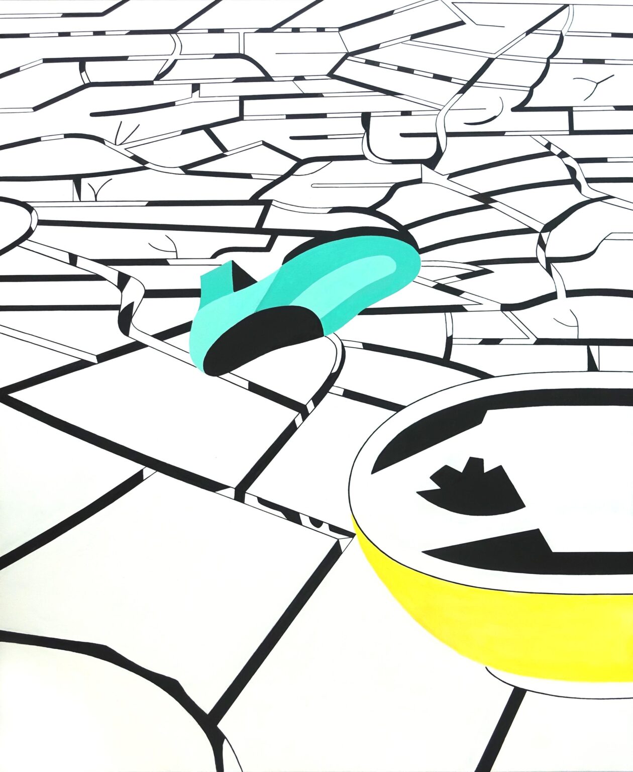 Hier fehlt Gr&uuml;n - Rissa 