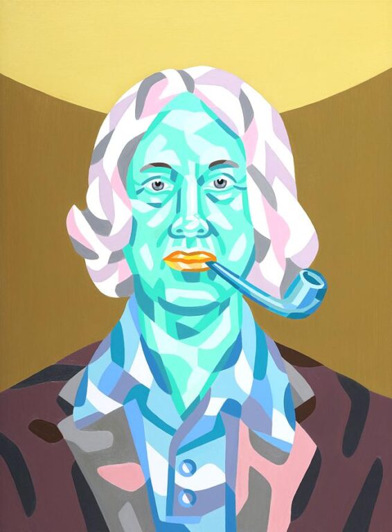 Portrait K.O. Götz - Rissa 