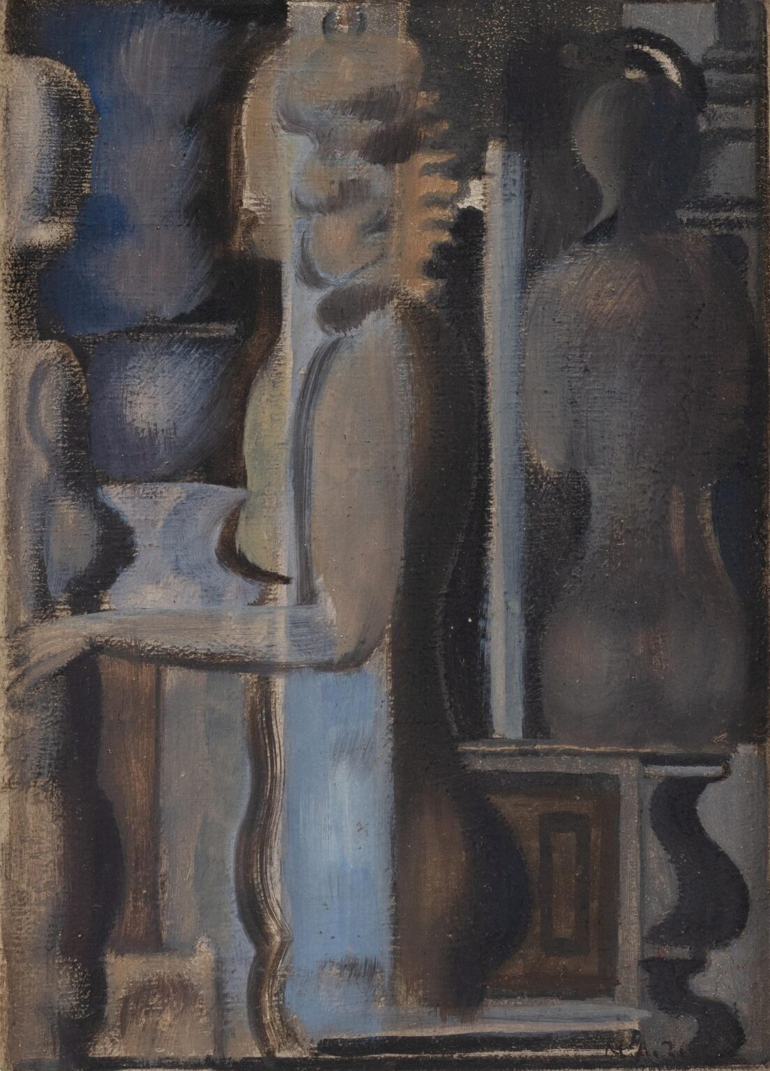 Stehende Figur - Max Ackermann 