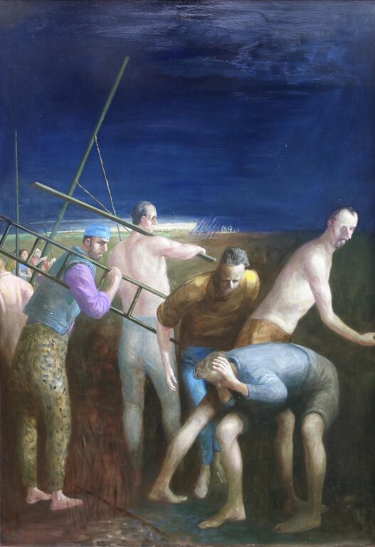 Abbau des Kreuzes II - Volker Stelzmann 