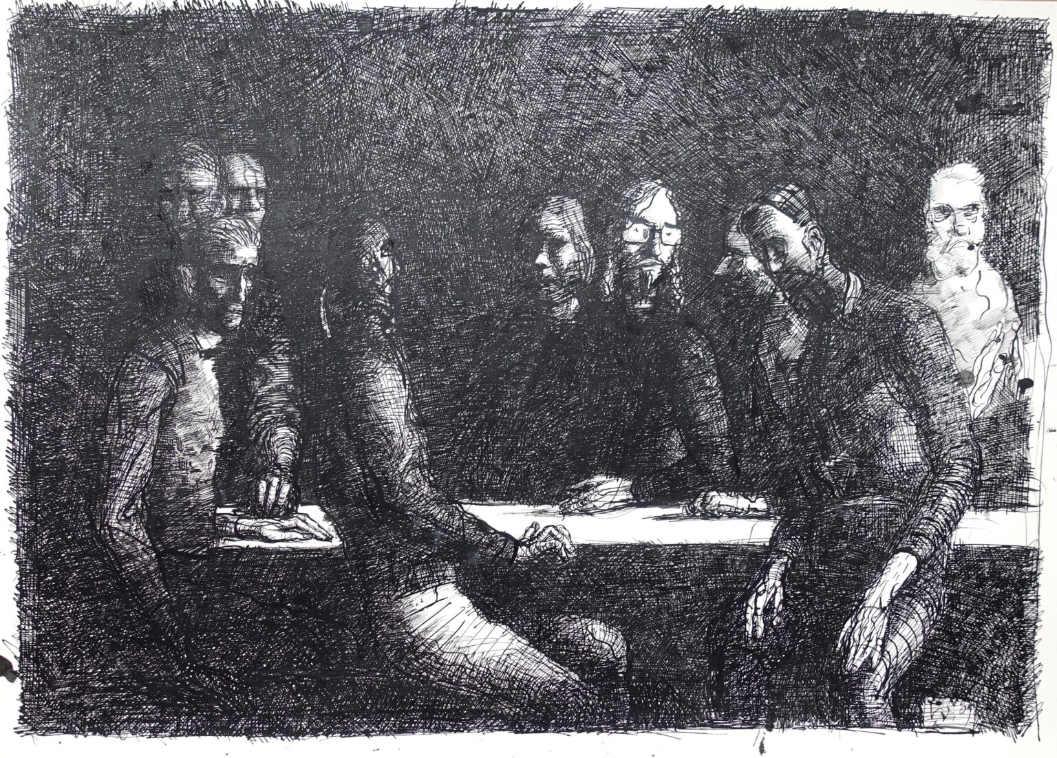 Chiaroscuro III - Volker Stelzmann 