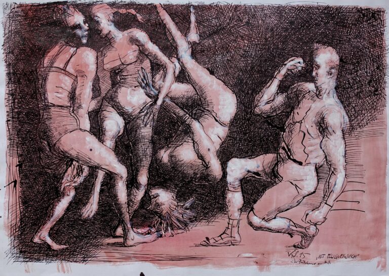 Mit Flugversuch - Volker Stelzmann 