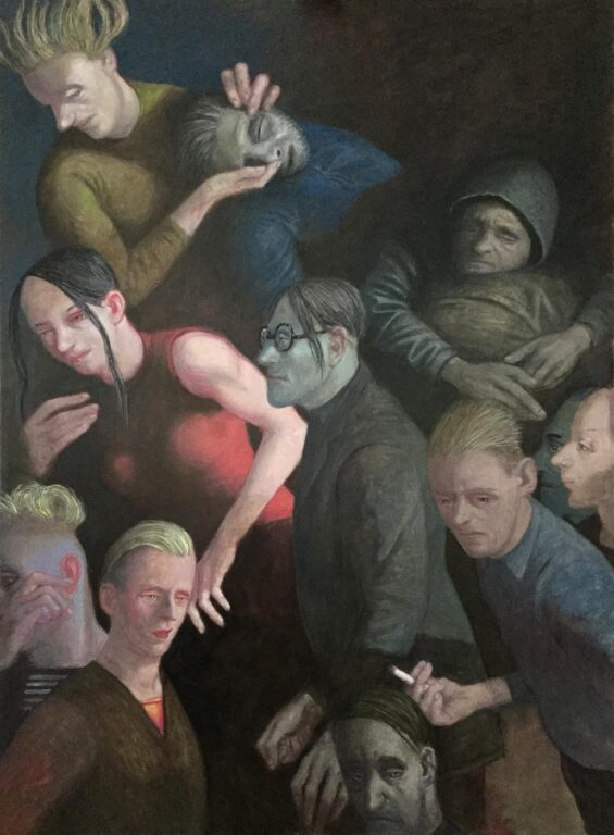 Das Bündel - Volker Stelzmann 