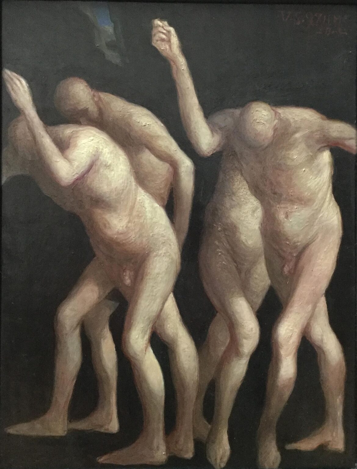 Vier Auferstehende - Volker Stelzmann 