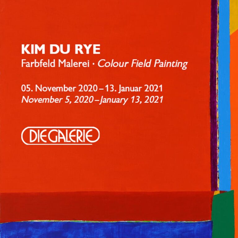 KIM DU RYE – Farbfeld Malerei. Colour Field Painting - Du Rye Kim 