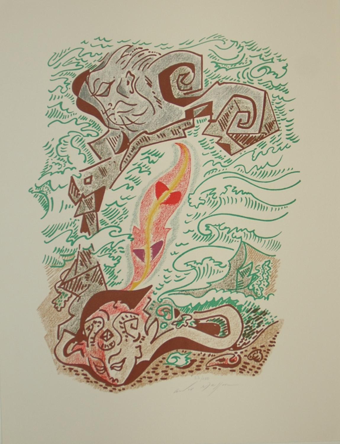 Ohne Titel (VIII) - Andr&eacute; Masson 