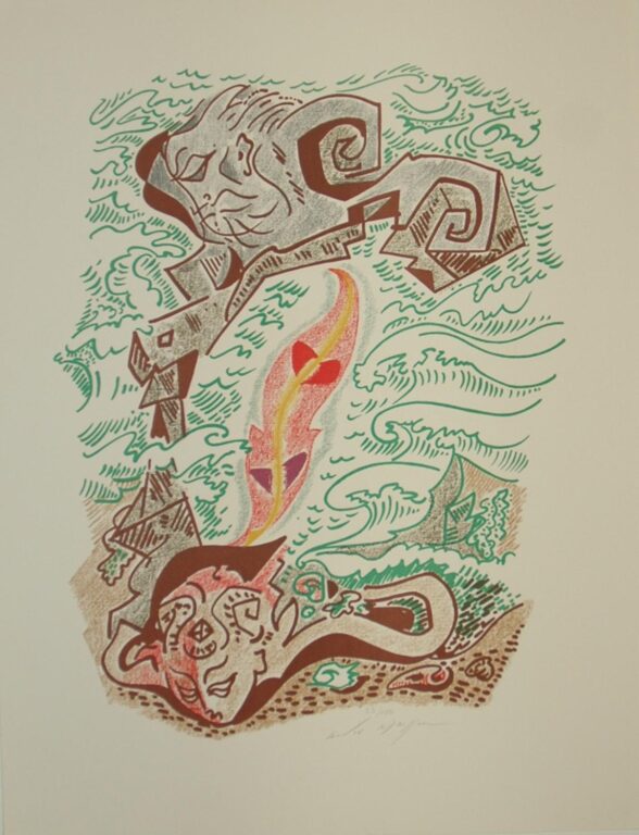 Ohne Titel (VIII) - André Masson 