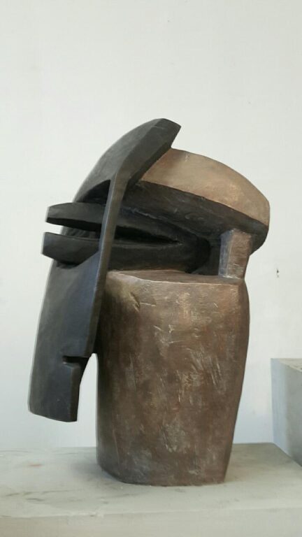 Kopf mit Maske - Beate Debus 