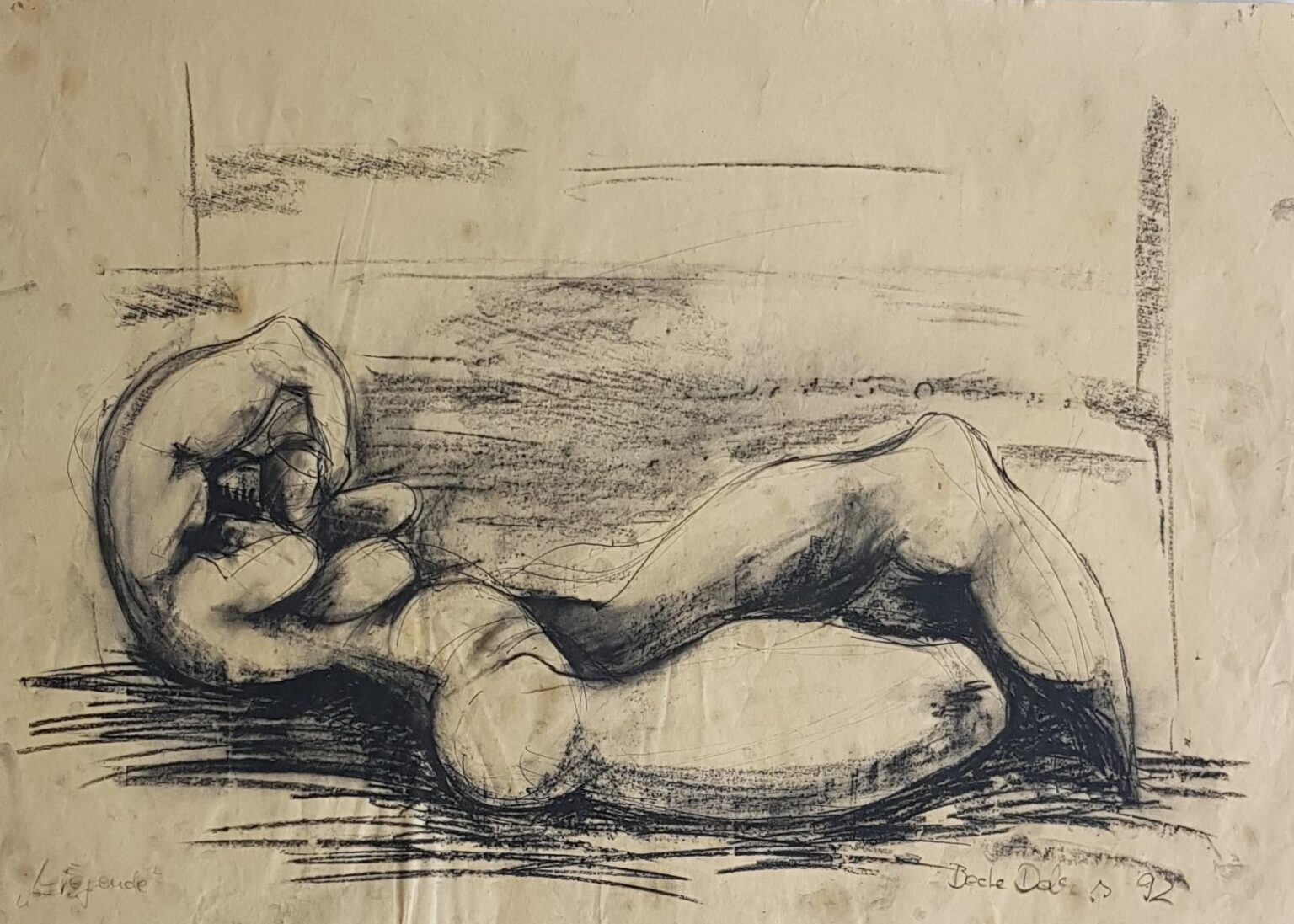 Liegende - Beate Debus 