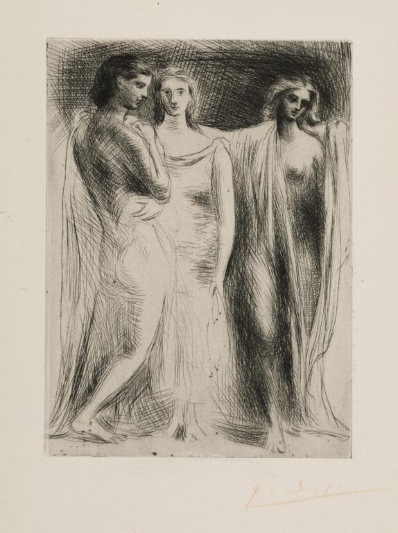 Les Trois Femmes - Pablo Picasso 