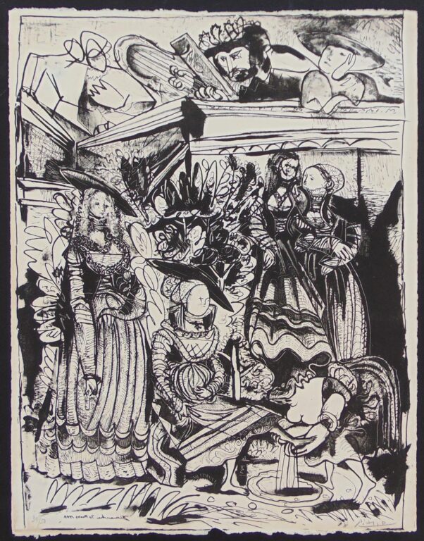 David et Bethsabée - Pablo Picasso 