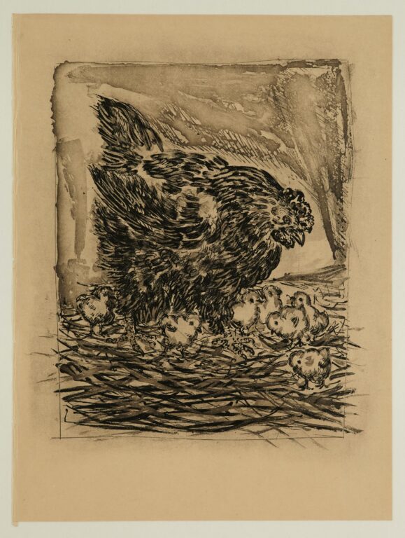 La Mère Poule - Pablo Picasso 
