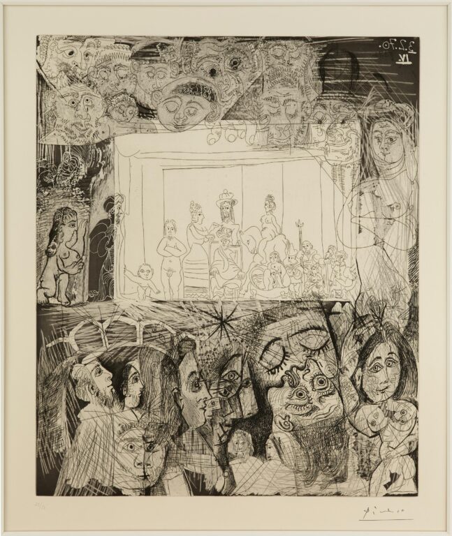 Ecce Homo, d’après Rembrandt - Pablo Picasso 