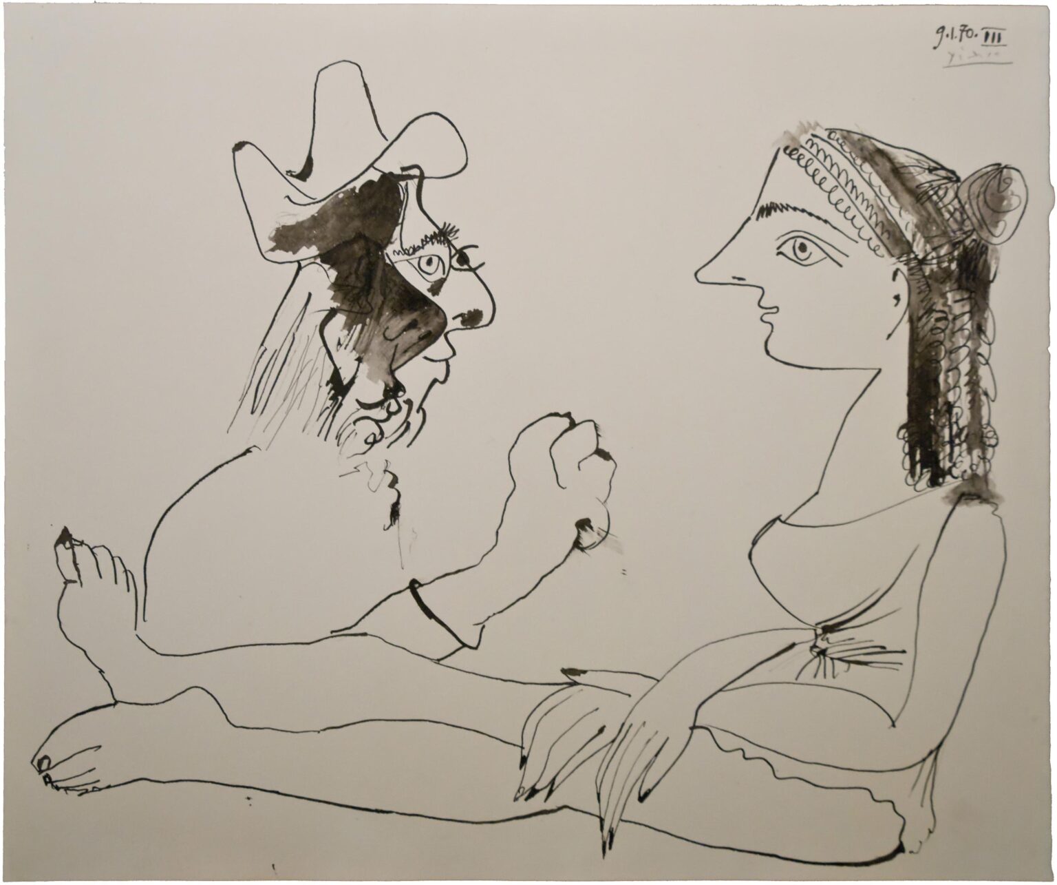 Homme et Femme - Pablo Picasso 