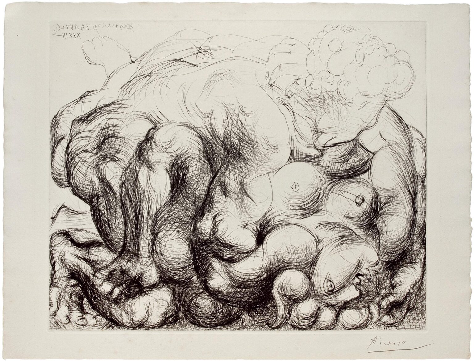 Le Viol, V - Pablo Picasso 