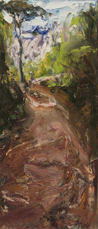 Hohlweg - Johannes Heisig 