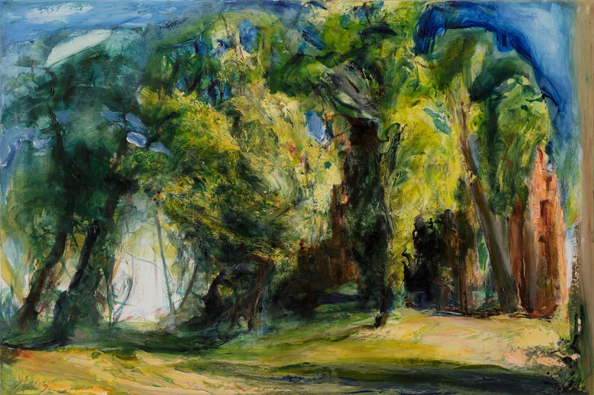 Gutspark bei Blumenthal I - Johannes Heisig 