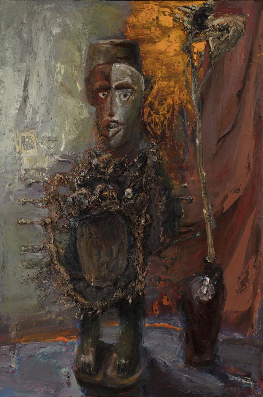 Schwarzer Sebastian I - Johannes Heisig 