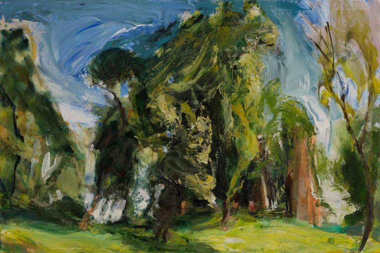 Gutspark bei Blumenthal II - Johannes Heisig 