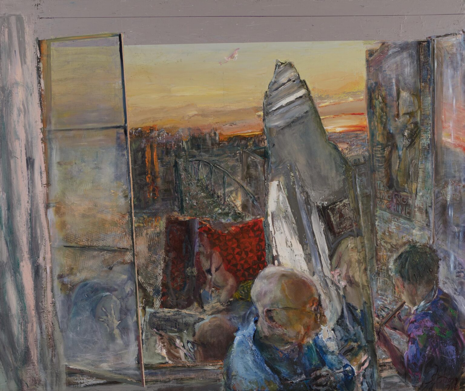 Waterloo Sunset - Johannes Heisig 