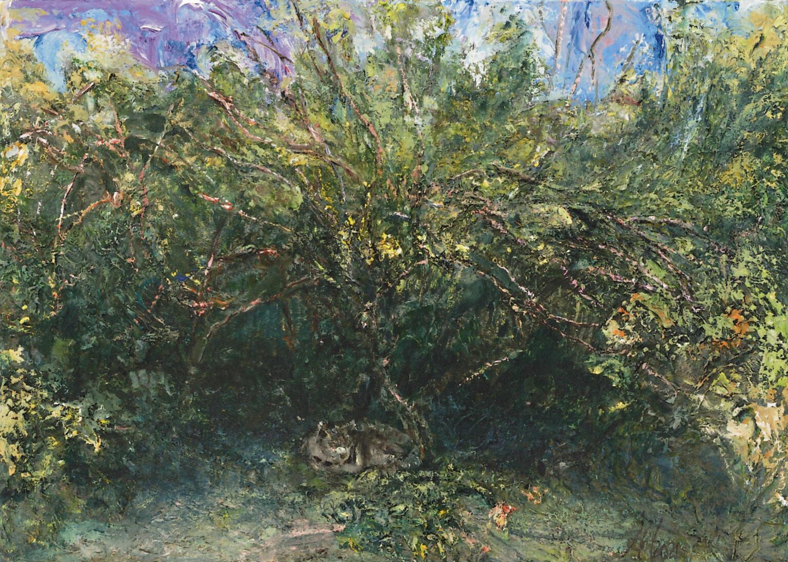 Das Versteck der Katze - Johannes Heisig 