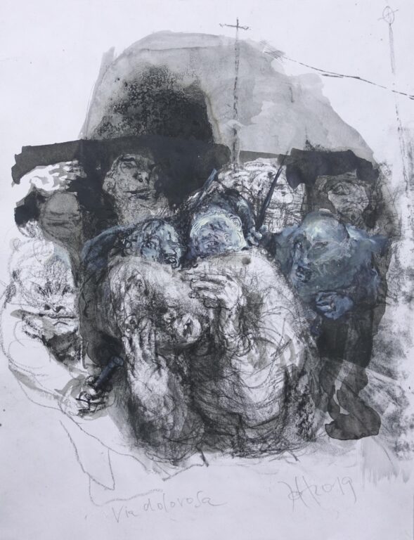 Via Dolorosa - Johannes Heisig 