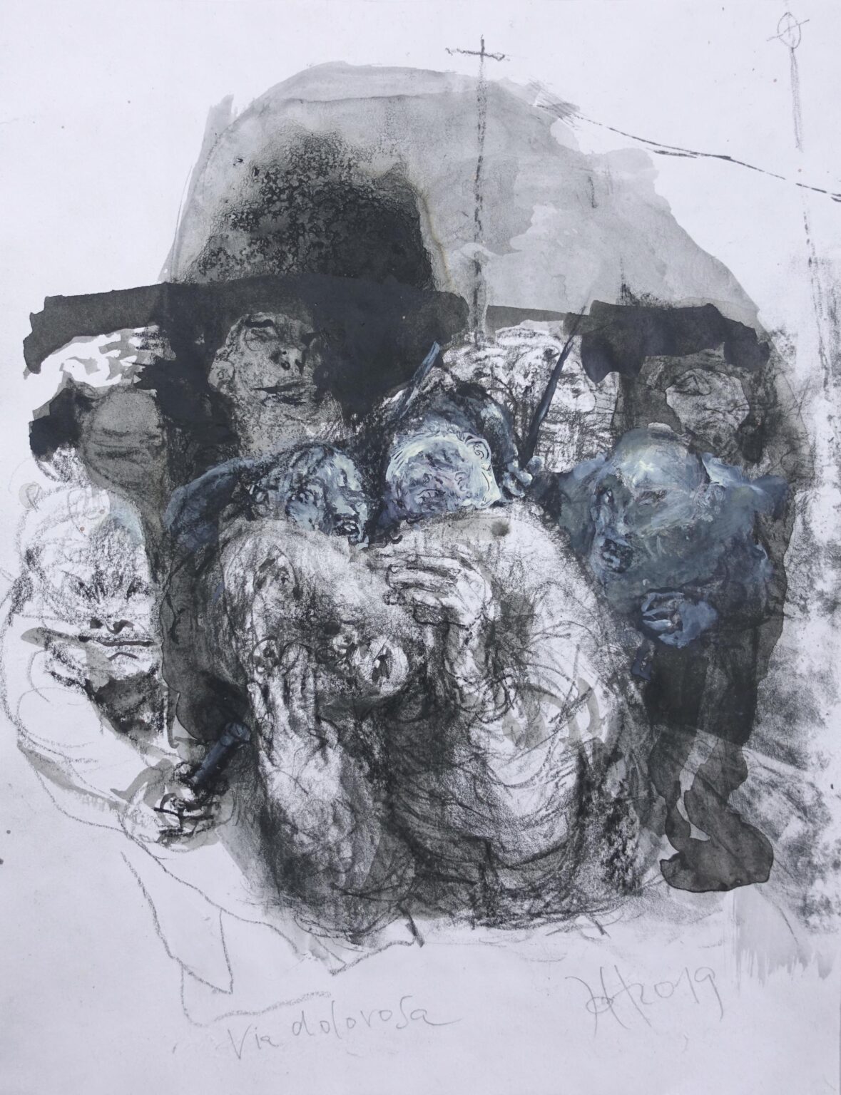 Via Dolorosa - Johannes Heisig 