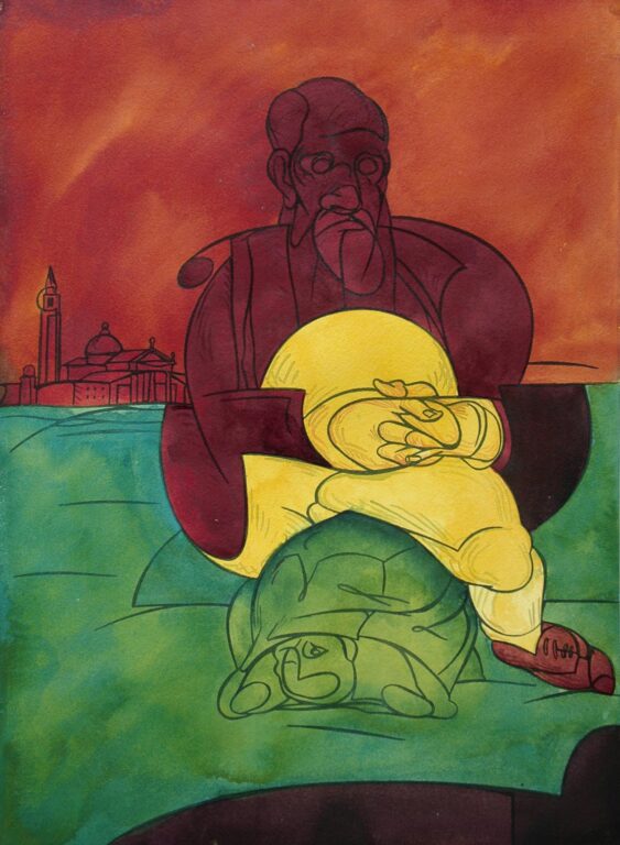 Tartaruga Di San Giorgio - Valerio Adami 