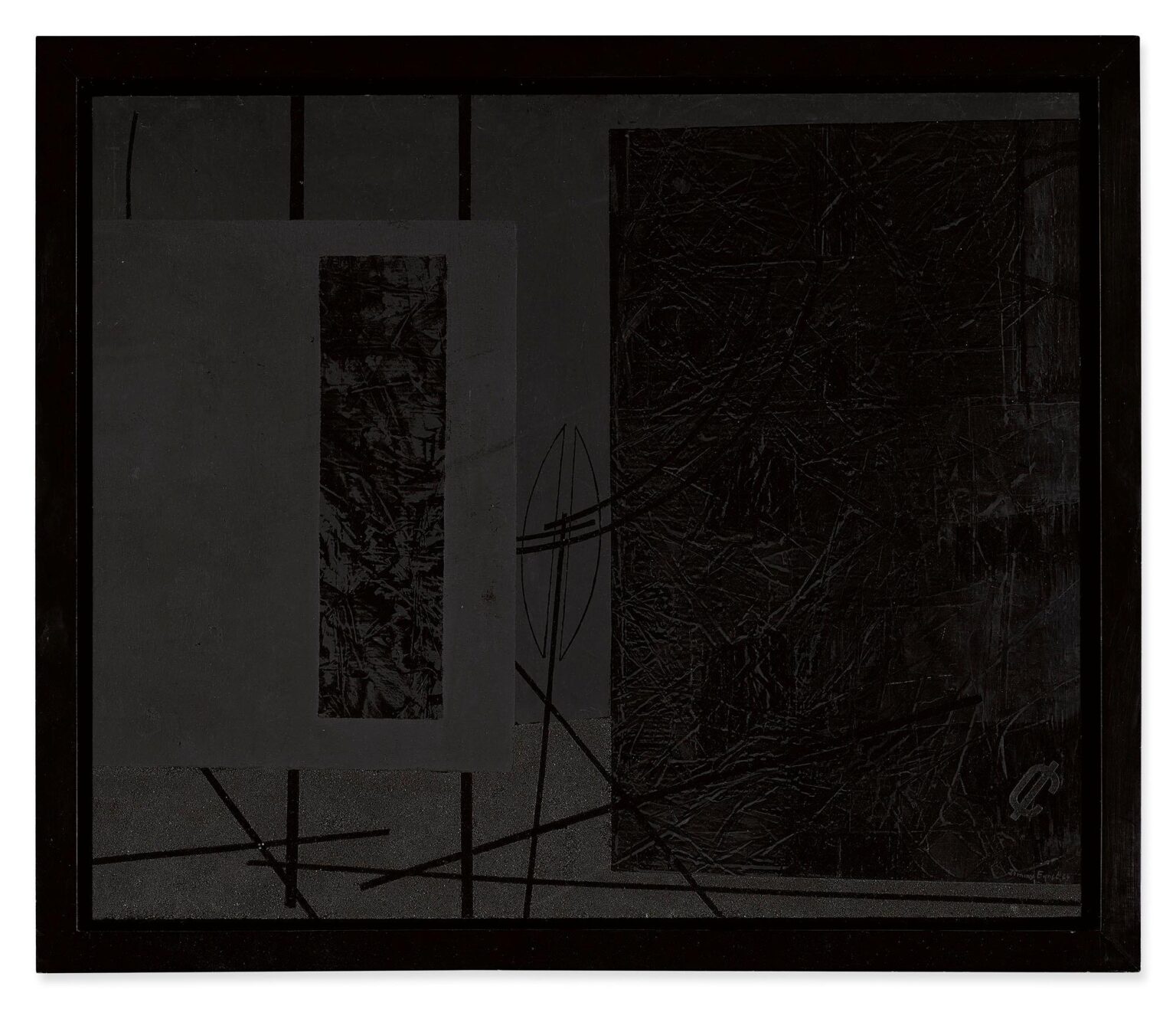 Black on Black - Jimmy Ernst 