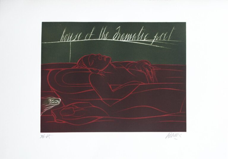House of Dramatic Poet - Valerio Adami 