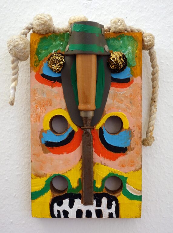 Maschera Bamangu - Enrico Baj 