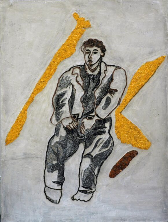 Ohne Titel  (Mosaik) - Sandro Chia 