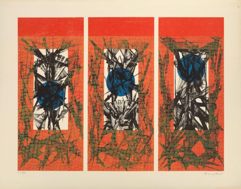 Untitled (TE3 Orange) - Jimmy Ernst 