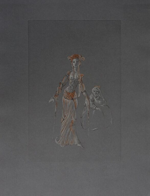 Conte de la six cent soixante-douzieme nuit (11) - Leonor Fini 