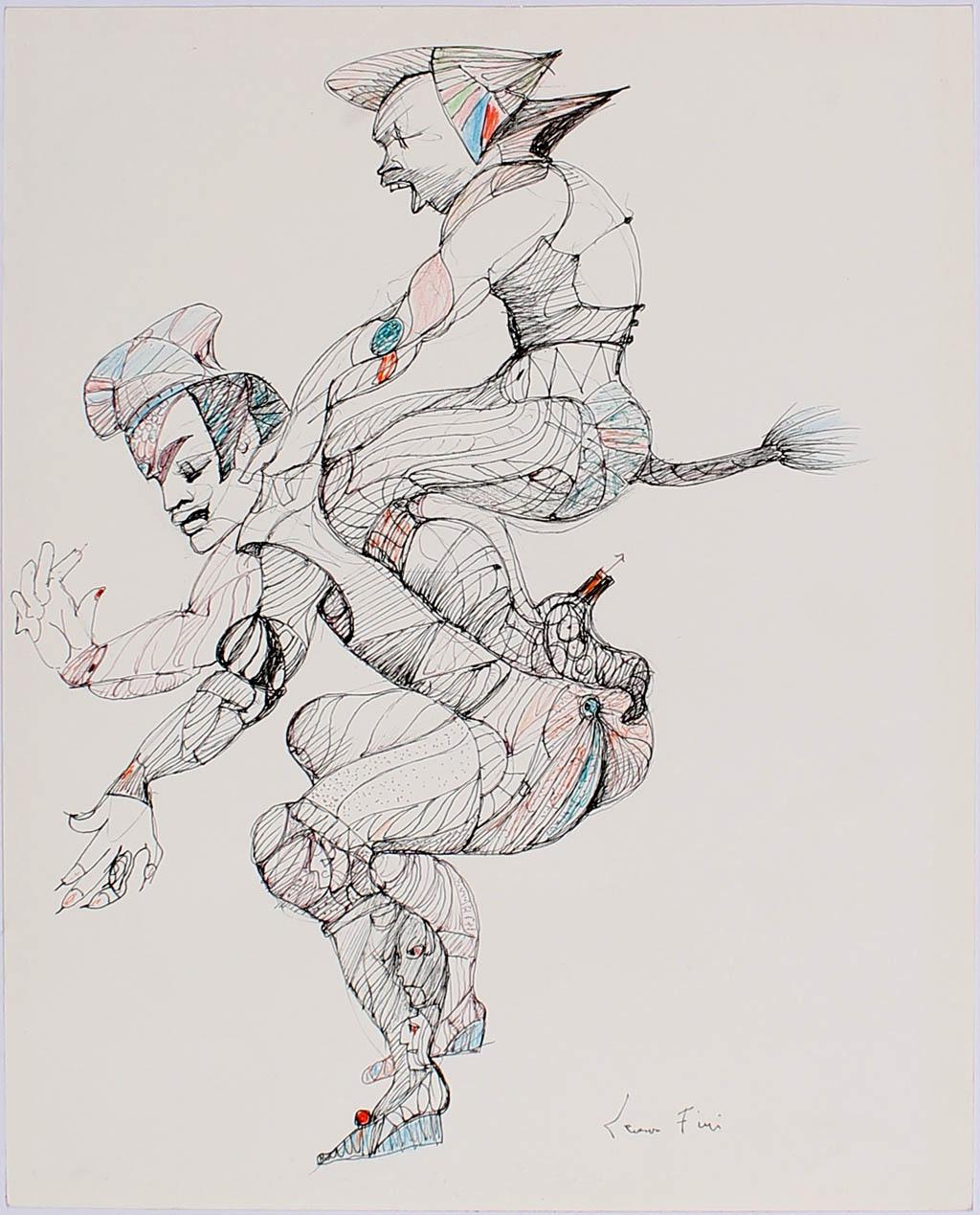 Exercice (Dessin no. 42) - Leonor Fini 